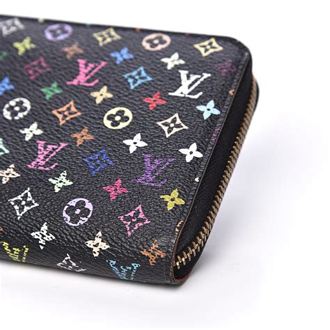 colorful lv wallet|vuitton zippy wallet.